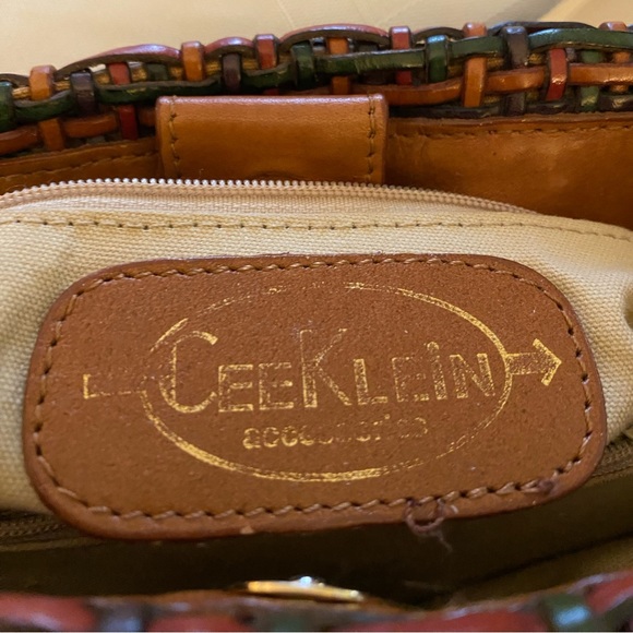 Leather CrossKnit Bag - Picture 3 of 3